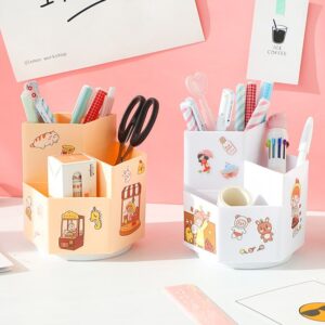 Rotating Pen Holder Cute 6 Colors