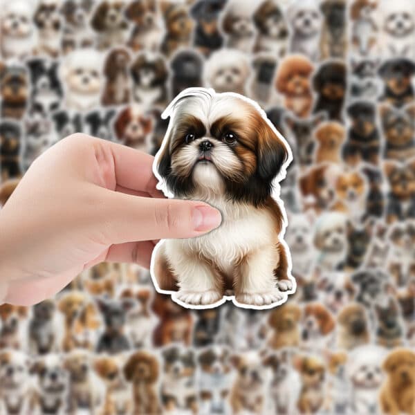 Realistic Dog Stickers | HUGE Set 100Pcs