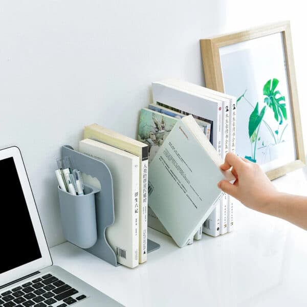 Book Stand with Pen Holder for Desk | Cute & Adjustable