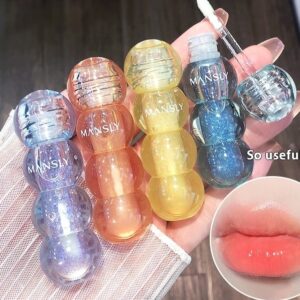 Clear Water Lip Gloss Glass | MANSLY™ Asian Makeup