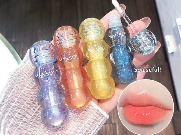 Clear Water Lip Gloss Glass | MANSLY™ Asian Makeup