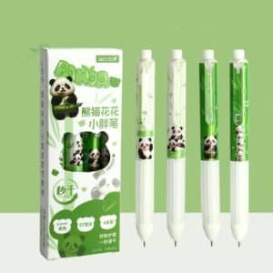 Bamboo Panda Pens 4Pcs Japanese Set