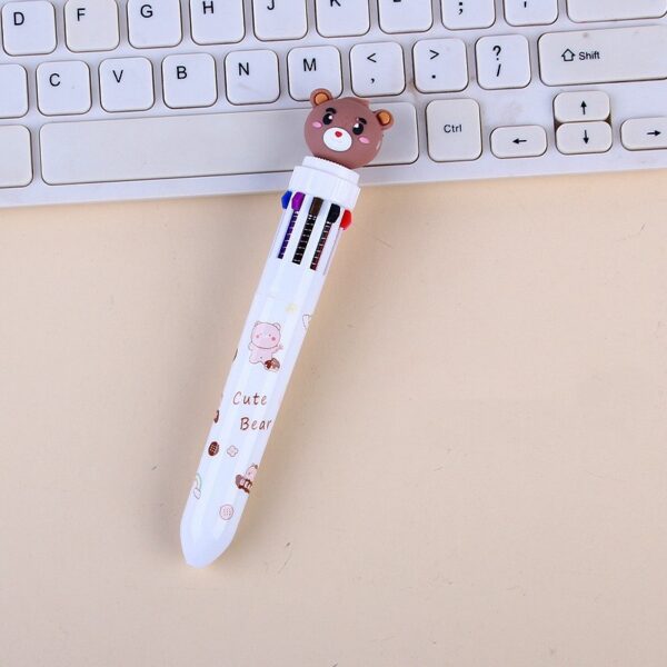 Cute Bear Multi Color Ballpoint Pen