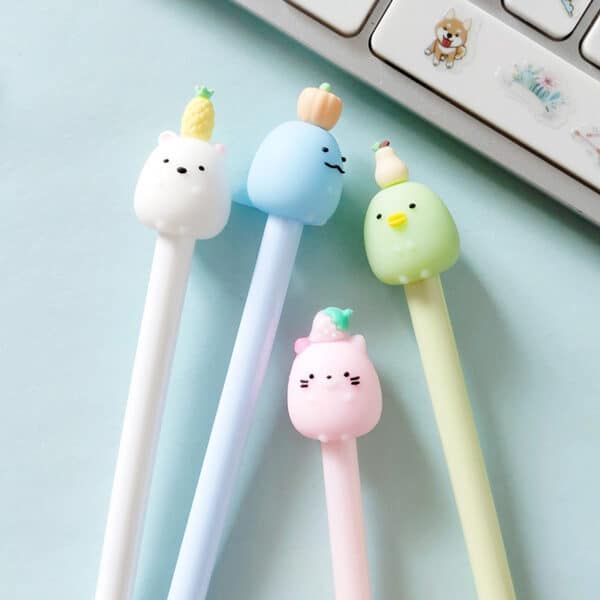 3D Animal Pen Gel Ink Kawaii & Cute