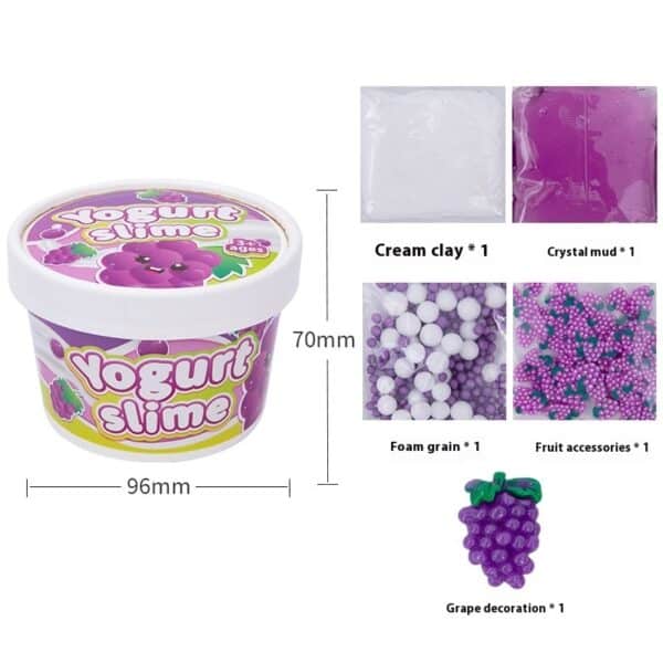 Yogurt Slime | Cute Frozen Yoghurt Slimes