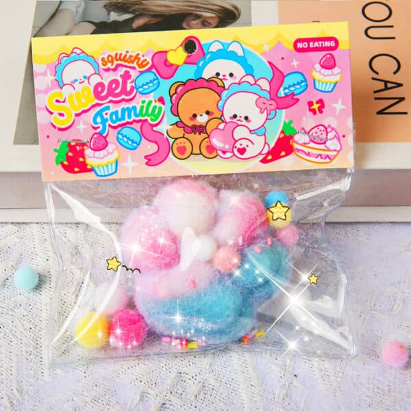 Cute Pink Bear Squishy