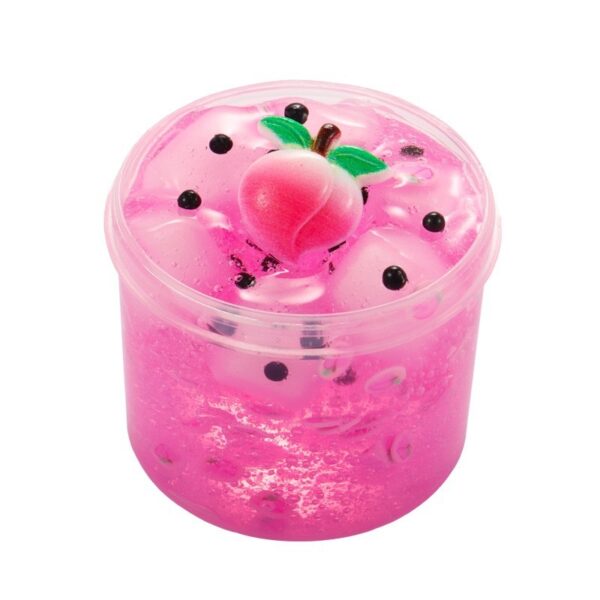 Peach Slime & Dragon Fruit with Soft JELLY Pieces