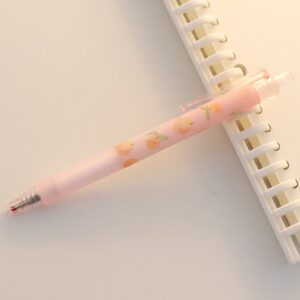 Cute Peach Pen Kawaii Gel Ink