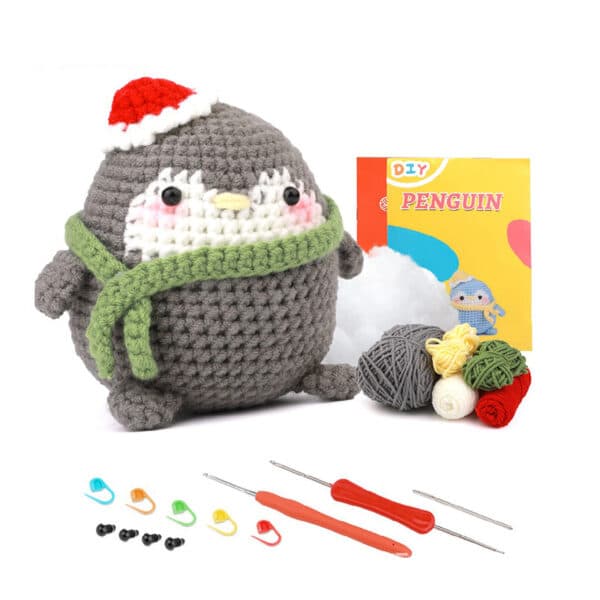 Penguin Crochet Kit for Beginners