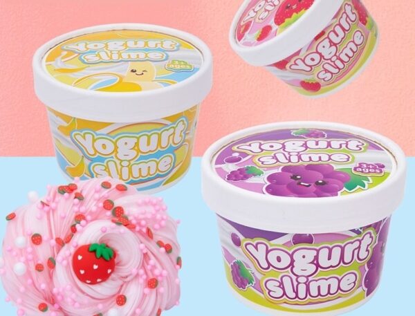 Yogurt Slime | Cute Frozen Yoghurt Slimes