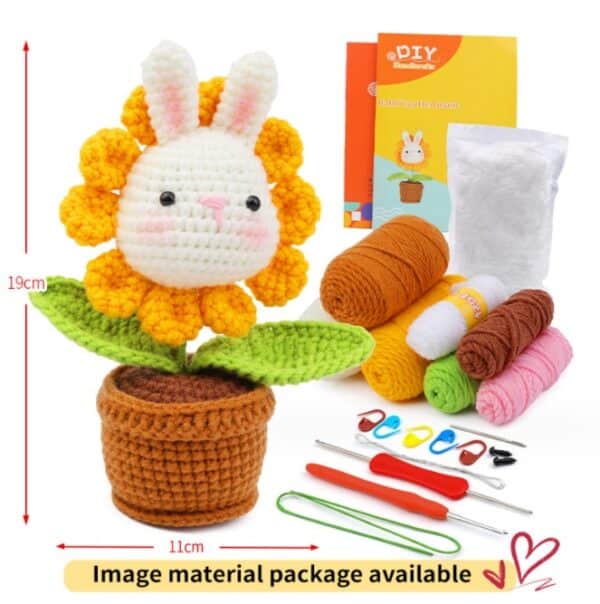 Cute Bunny Crochet Kit Beginners