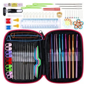 FULL Crochet Tool Set | Knitting Tool Kit (100 PCS!)