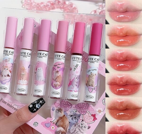 6Pcs Korean Lip Glaze Set | DaimAnpu™