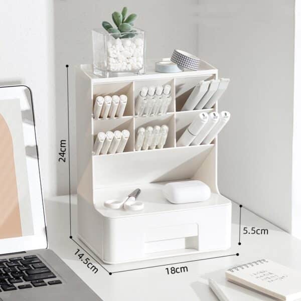 Cute Stationery Organizer for Desk (4 Colors)