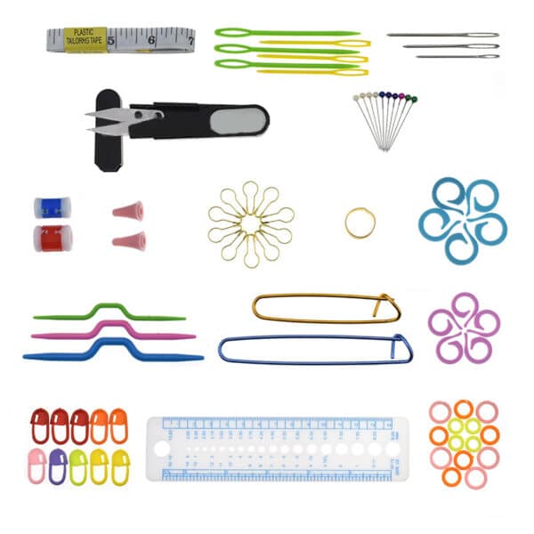 FULL Crochet Tool Set | Knitting Tool Kit (100 PCS!)