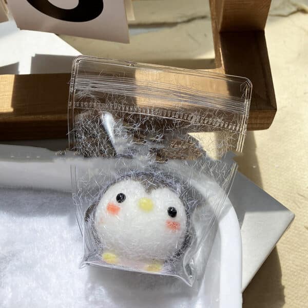 Cute Penguin Squishy Toy | Fluff Silicone Kawaii Toy