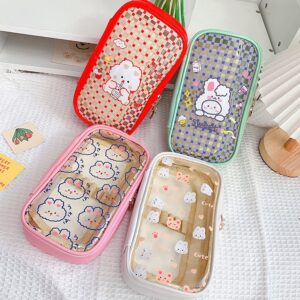 Kawaii Clear Pencil Case | Cute & Japanese