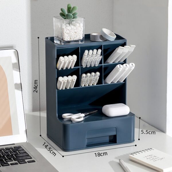 Cute Stationery Organizer for Desk (4 Colors)