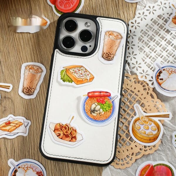 Comfort Fast Food Stickers | Asian Edition 46Pcs